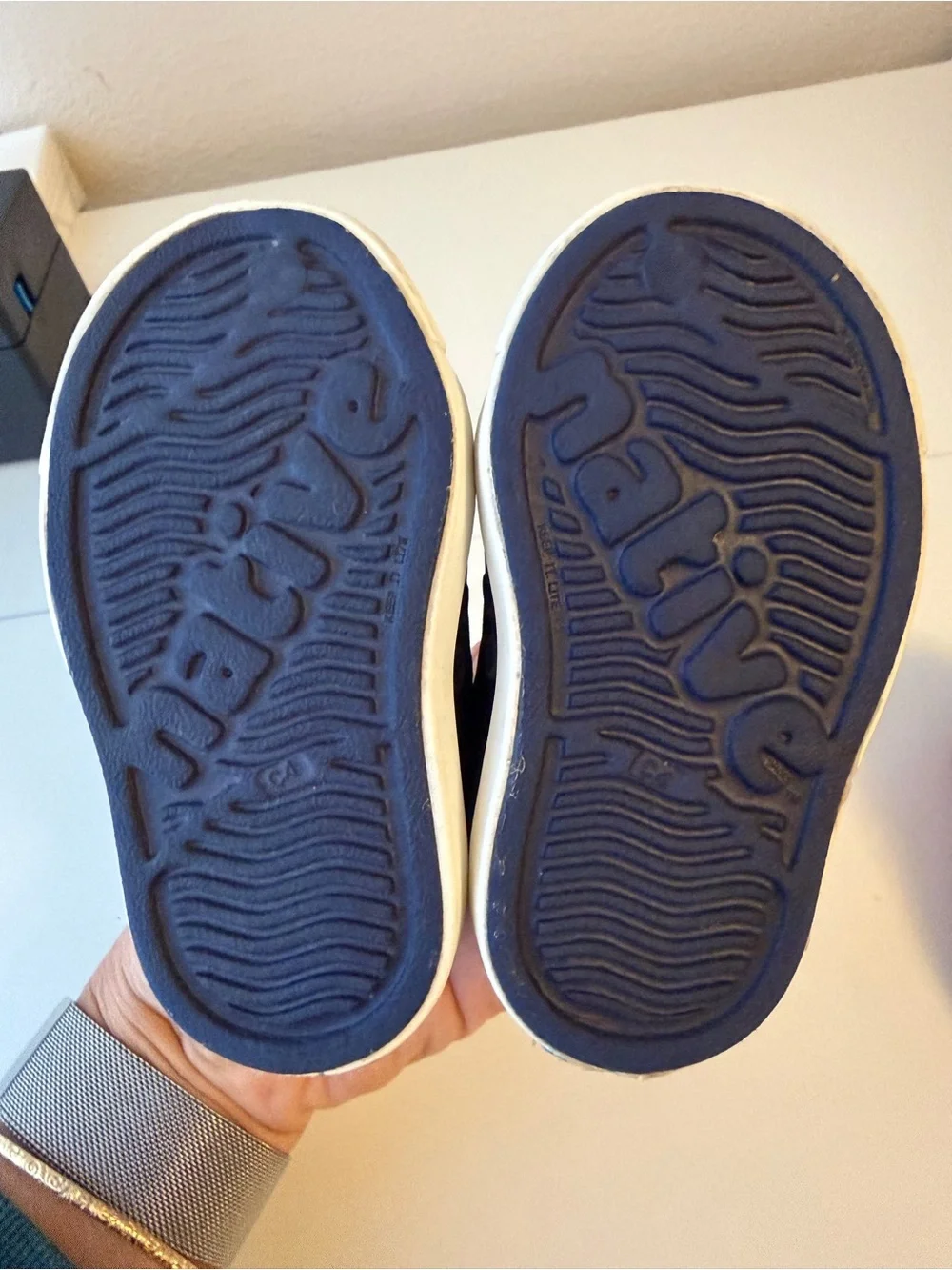 Native Shoes Kids' Jefferson Water Friendly Slip-On Sneaker Navy Blue Size 4